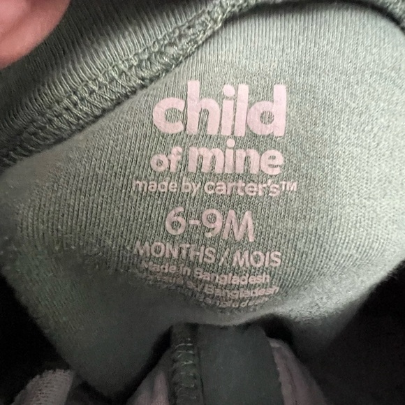 Little Brother Baby Striped Footed Onesie PJ’s 0-3 6-9 months Lot of 3 pajamas - Picture 5 of 6